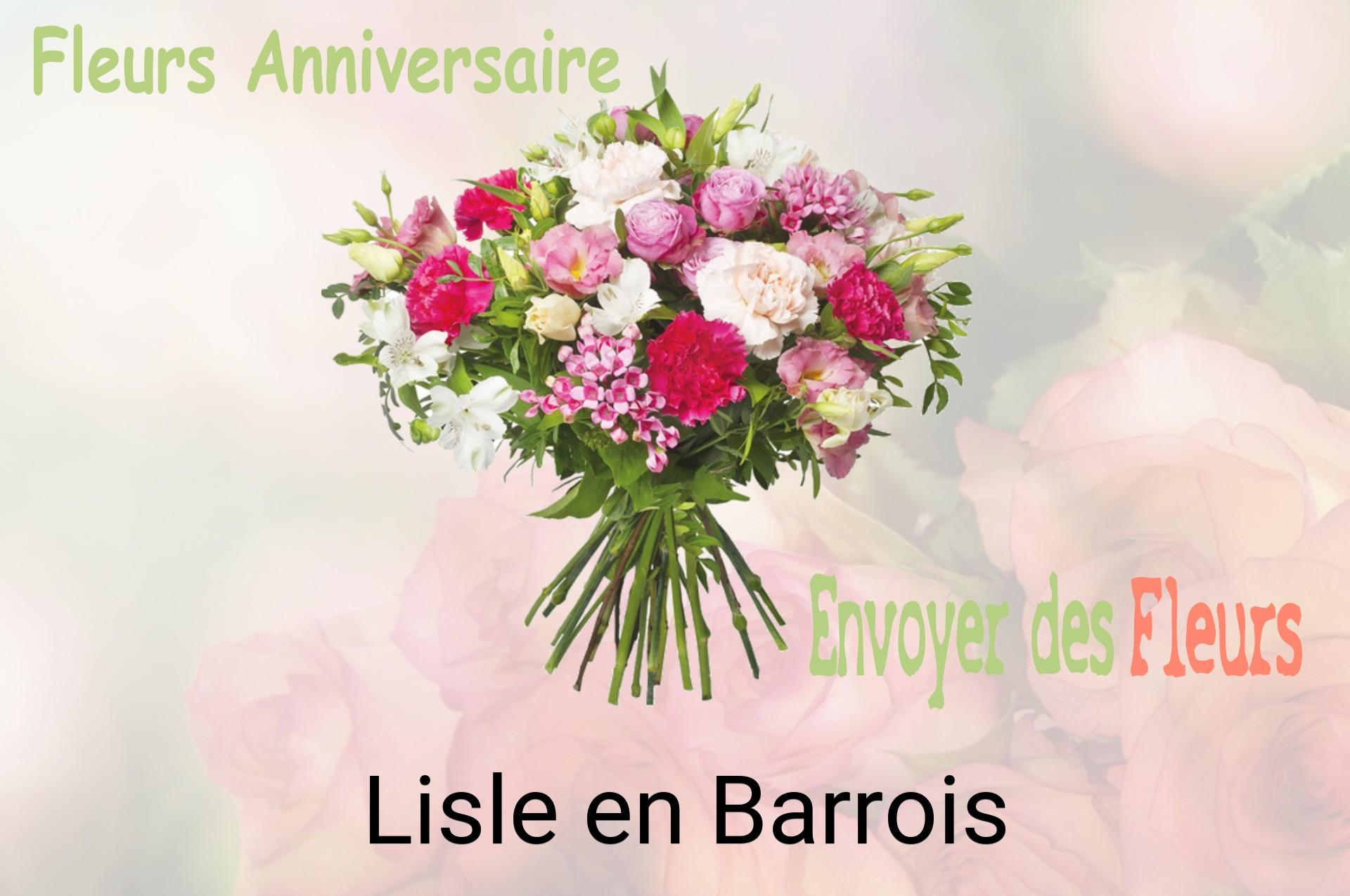 Bouquet de fleurs d’anniversaire livré à Lisle-en-Barrois