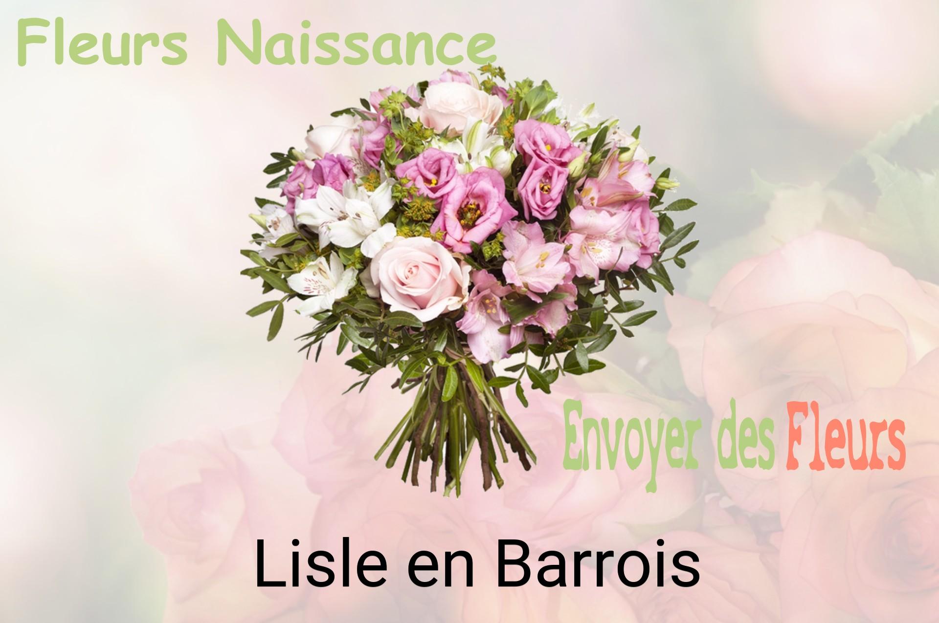 Bouquet de fleurs de naissance livré à Lisle-en-Barrois